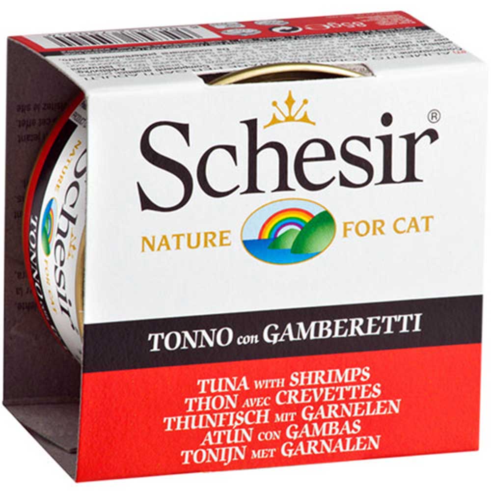 Schesir Tuna w Shrimps Jelly - 14Pack