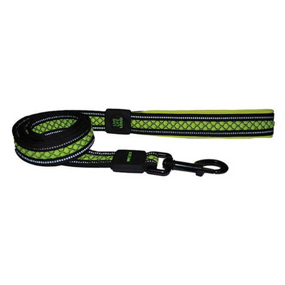 Scream Padded Leash Green 2.5cmx120cm