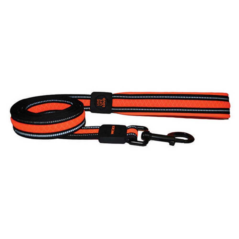 Scream Padded Leash Orange 2.5cmx120cm