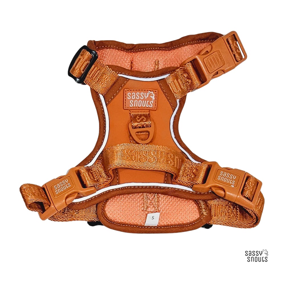 Sassy Snouts Signature Dog Harness GEN 1.0 Caramel M