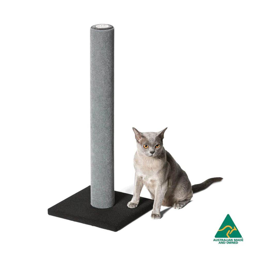 Snooza Cat Scratching Pole Grey Plain Small