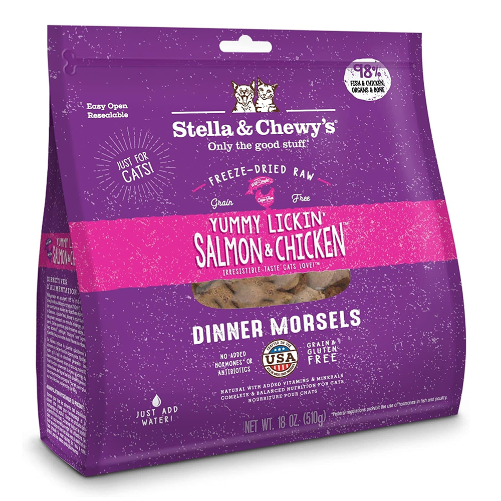 Stella Sal-Chicken Dinner Morsels Cat 18oz (511 gms)