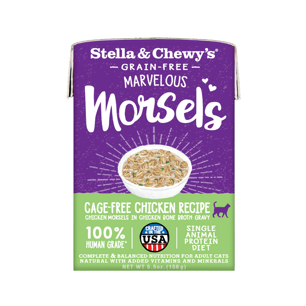 Stella & Chewy's Grain Free Marvelous Morsels Cage-Free Chicken Recipe For Cats