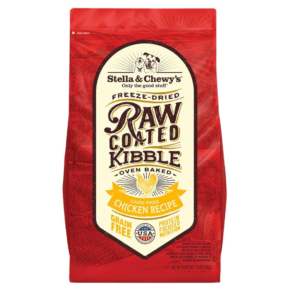 Stella & Chewy Raw Coated Kibbles Small Breed Chicken Receipe 10lb