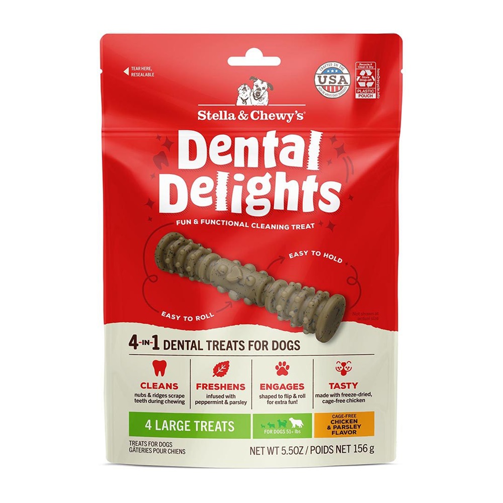 Stella & Chewy's Dental Delight Treats For Dogs L