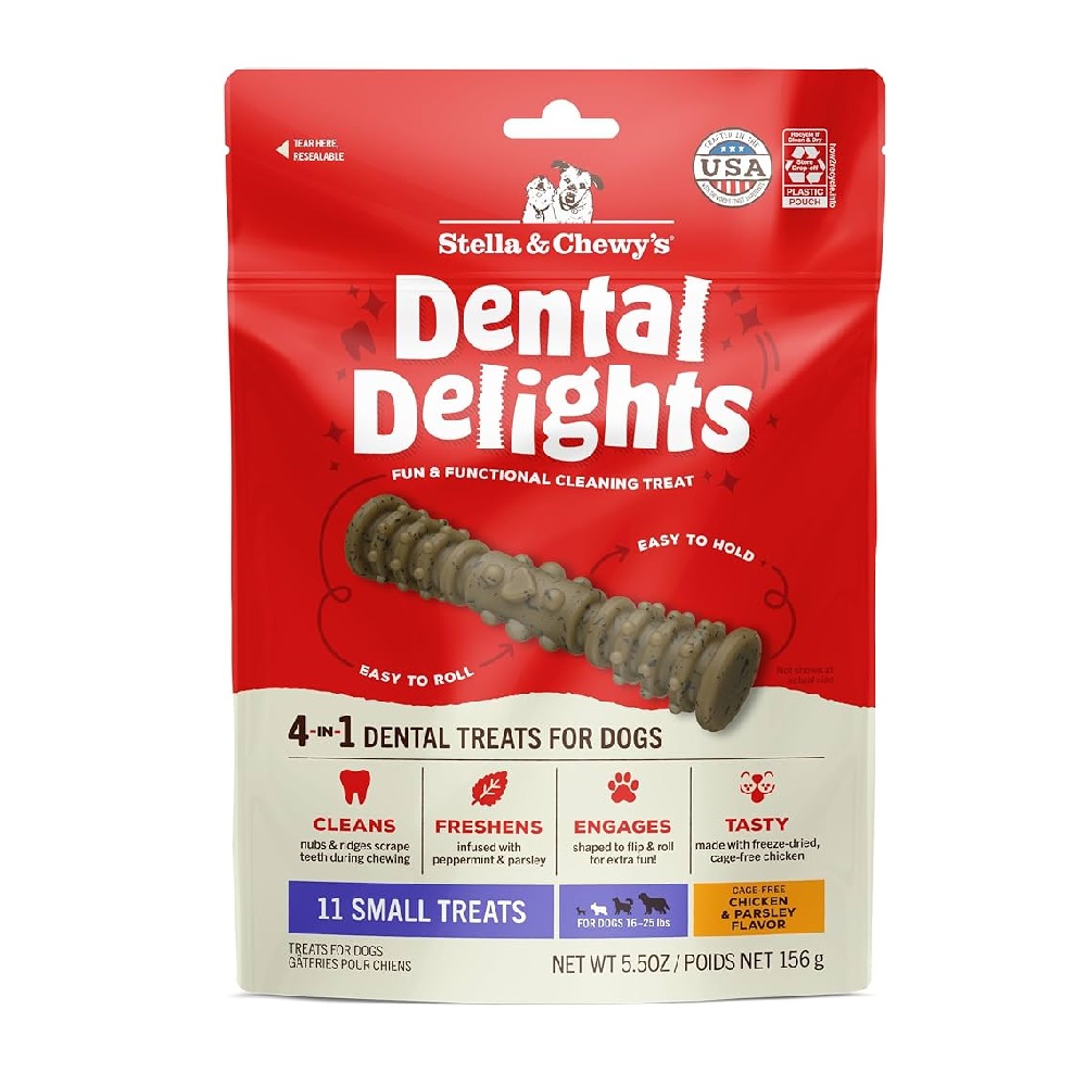 Stella & Chewy's Dental Delight Treats For Dogs S