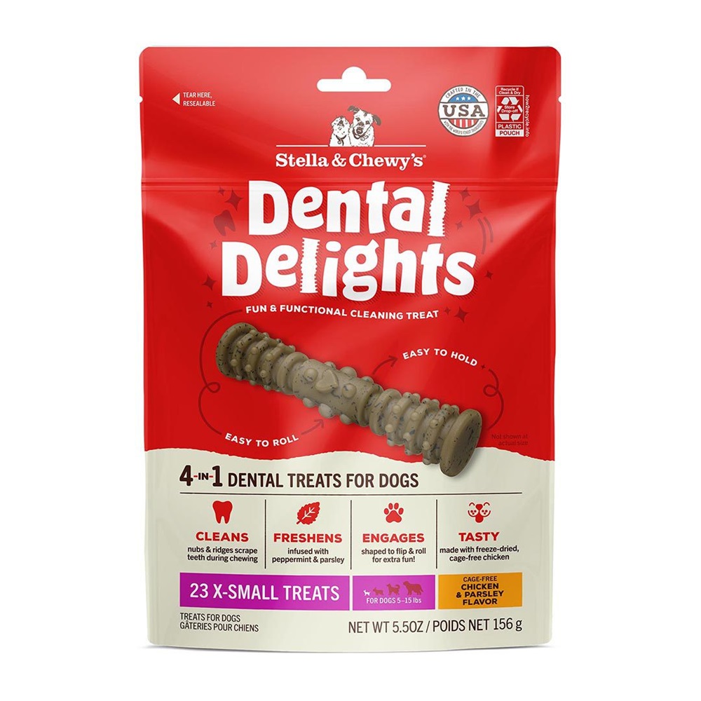 Stella & Chewy's Dental Delight Treats For Dogs XS