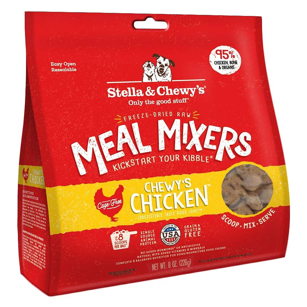 Stella & Chewy Chicken Meal Mixers for Dogs 8 oz (226g)