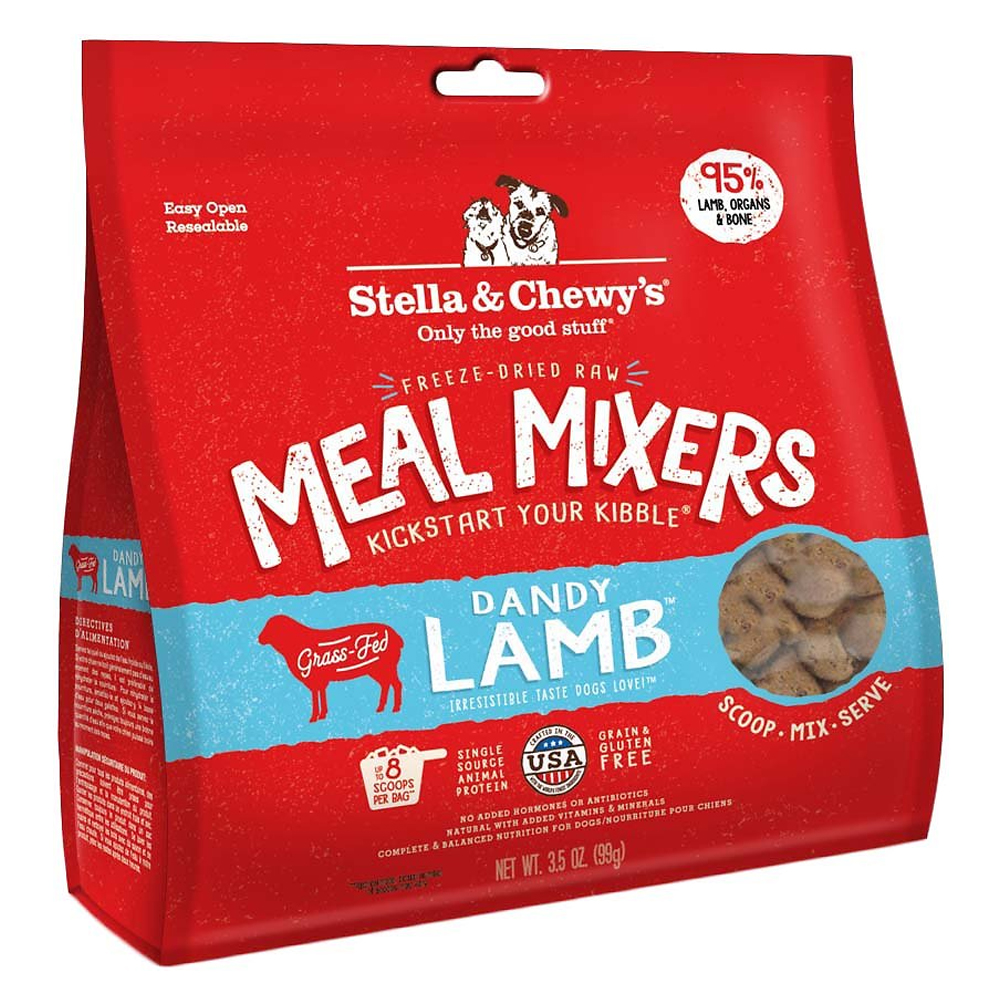 Stella & Chewy Dandy Lamb Meal Mixers For Dogs, 18 oz