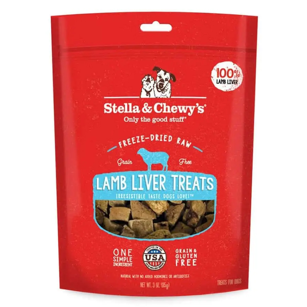 Stella & Chewy's Freeze Dried Lamb Liver Treats For Dogs