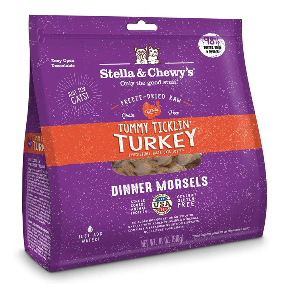 Stella Turkey Dinner Morsels Cat 18oz