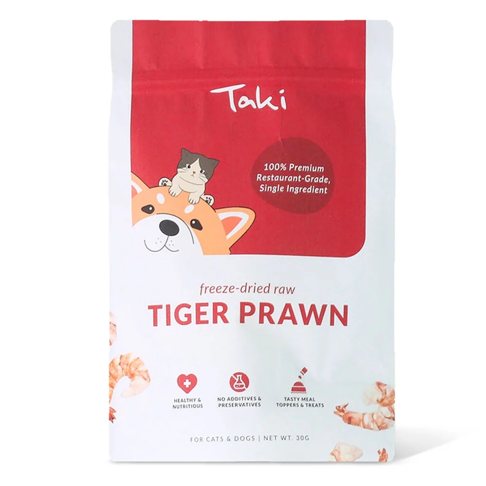 Taki Freeze-Dried Tiger Prawn Pet Treat 30g