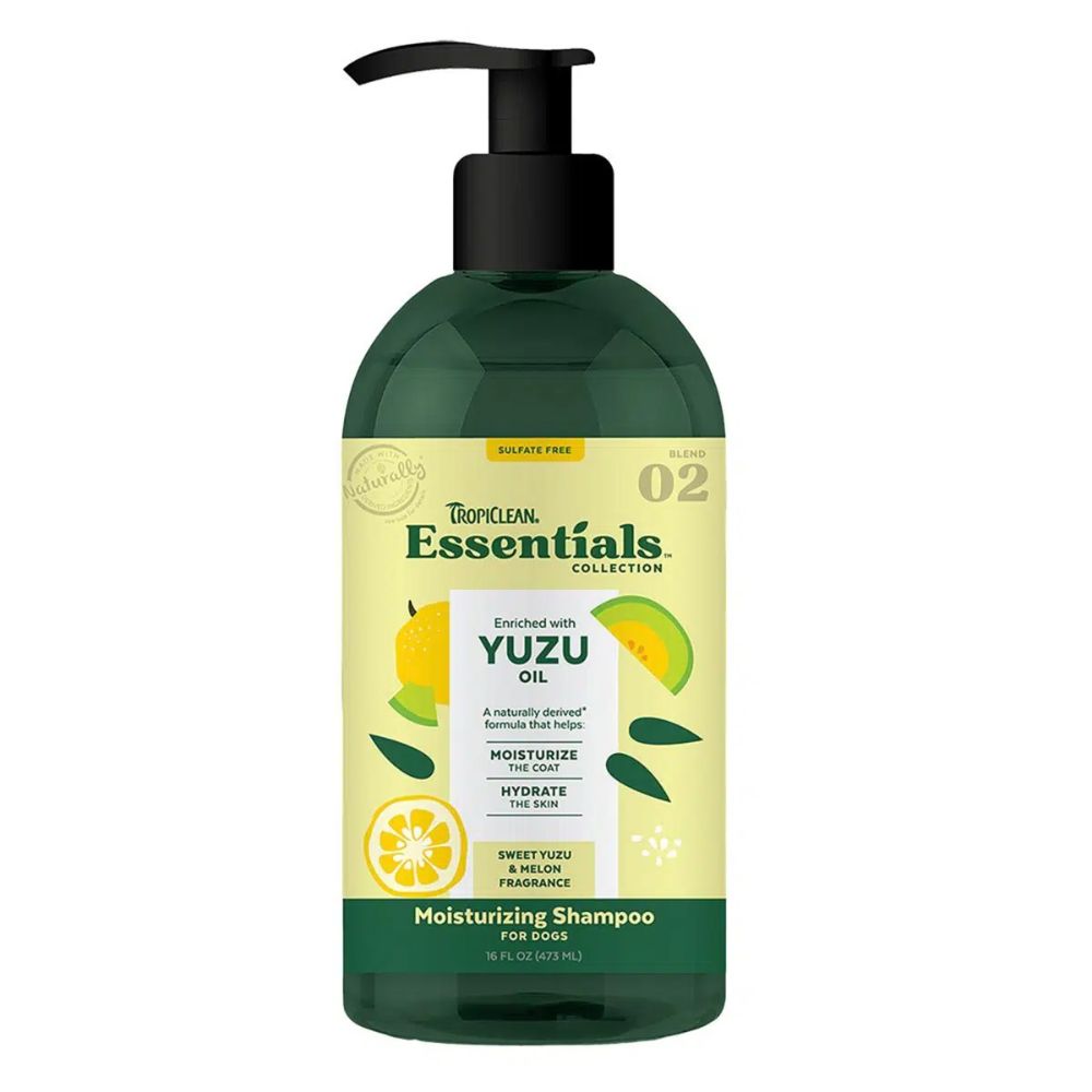 TropiClean Essentials Yuzu Fruit Shamp 1