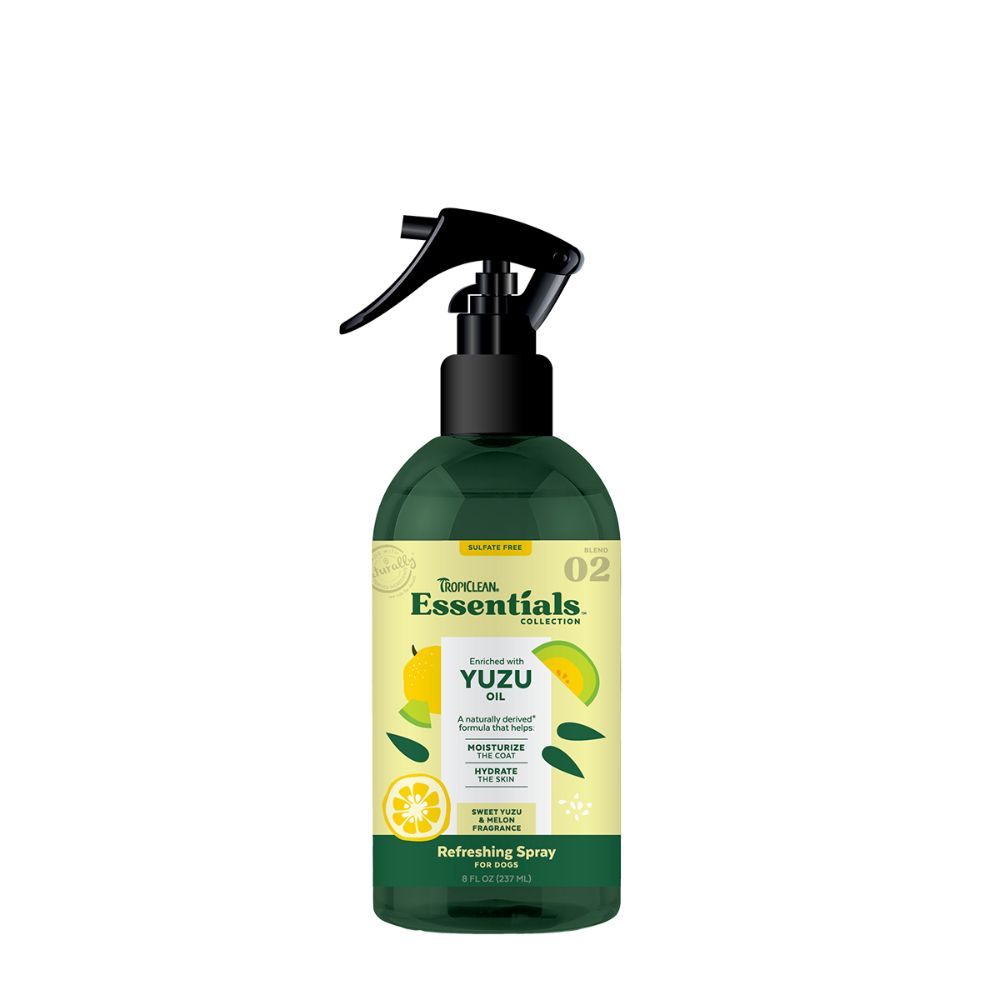 TropiClean Essentials Yuzu Fruit Spray 8