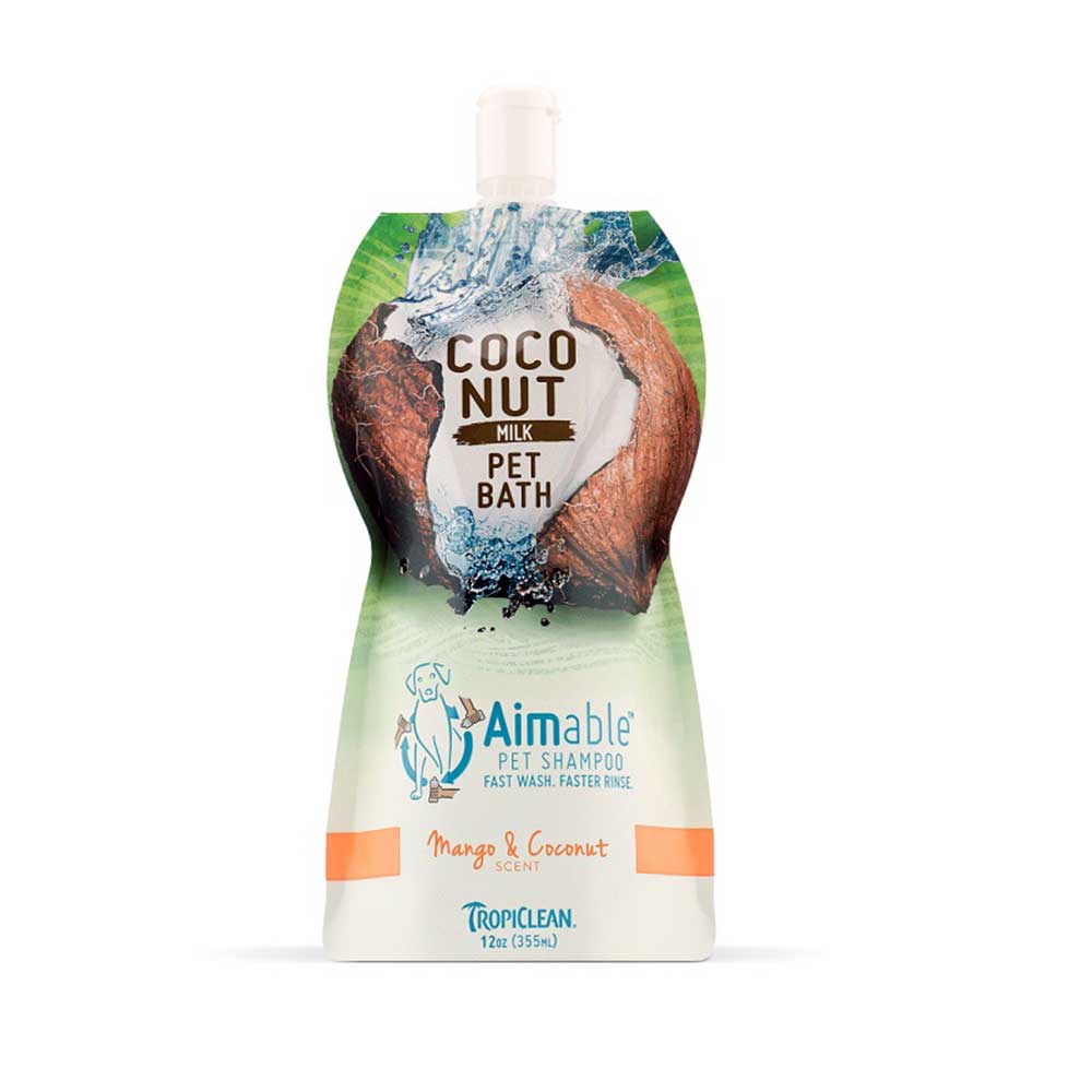 Tropiclean Aimable Pet Shampoo, Mango & Coconut Scent