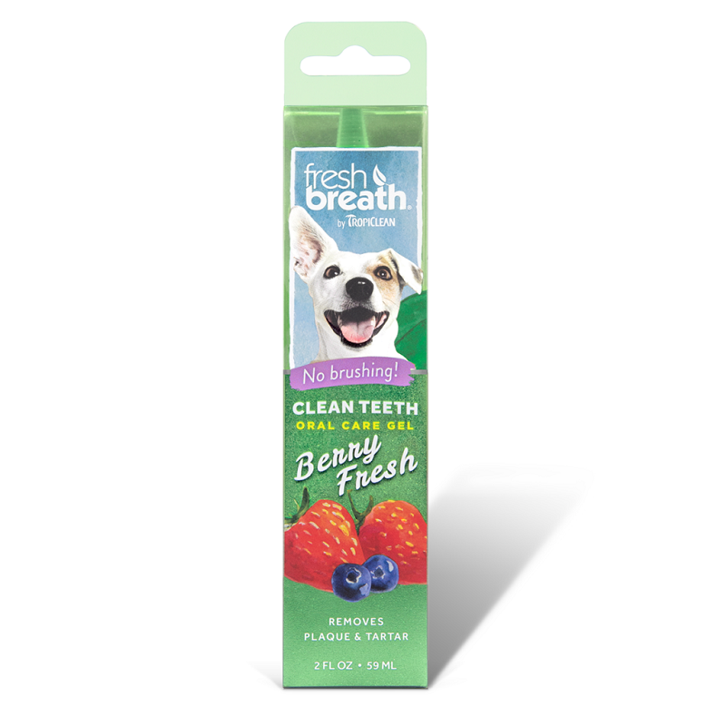 Tropiclean Berry Fresh Clean Teeth Oral Care Gel For Dogs