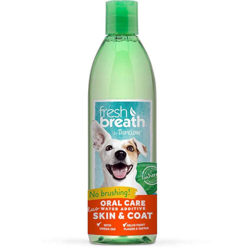 Tropiclean Fresh Breath Plus Skin & Coat Water Additive