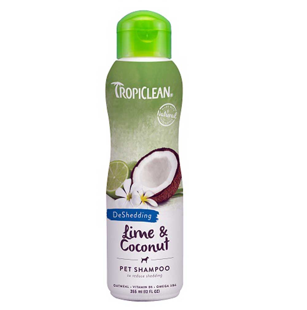 Tropiclean Lime & Coconut Pet Shampoo (For Shedding Reduction)