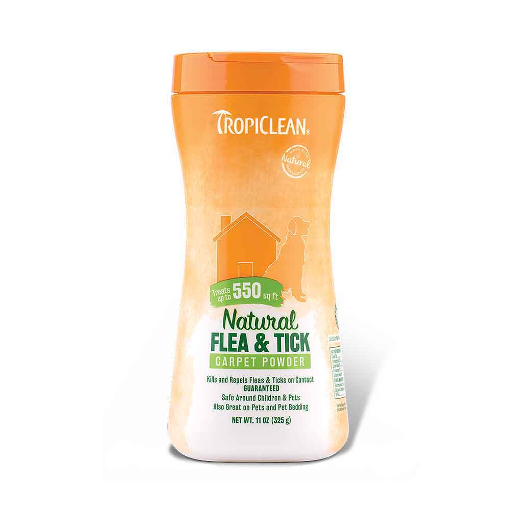 Tropiclean Natural Flea & Tick Carpet & Pet Powder