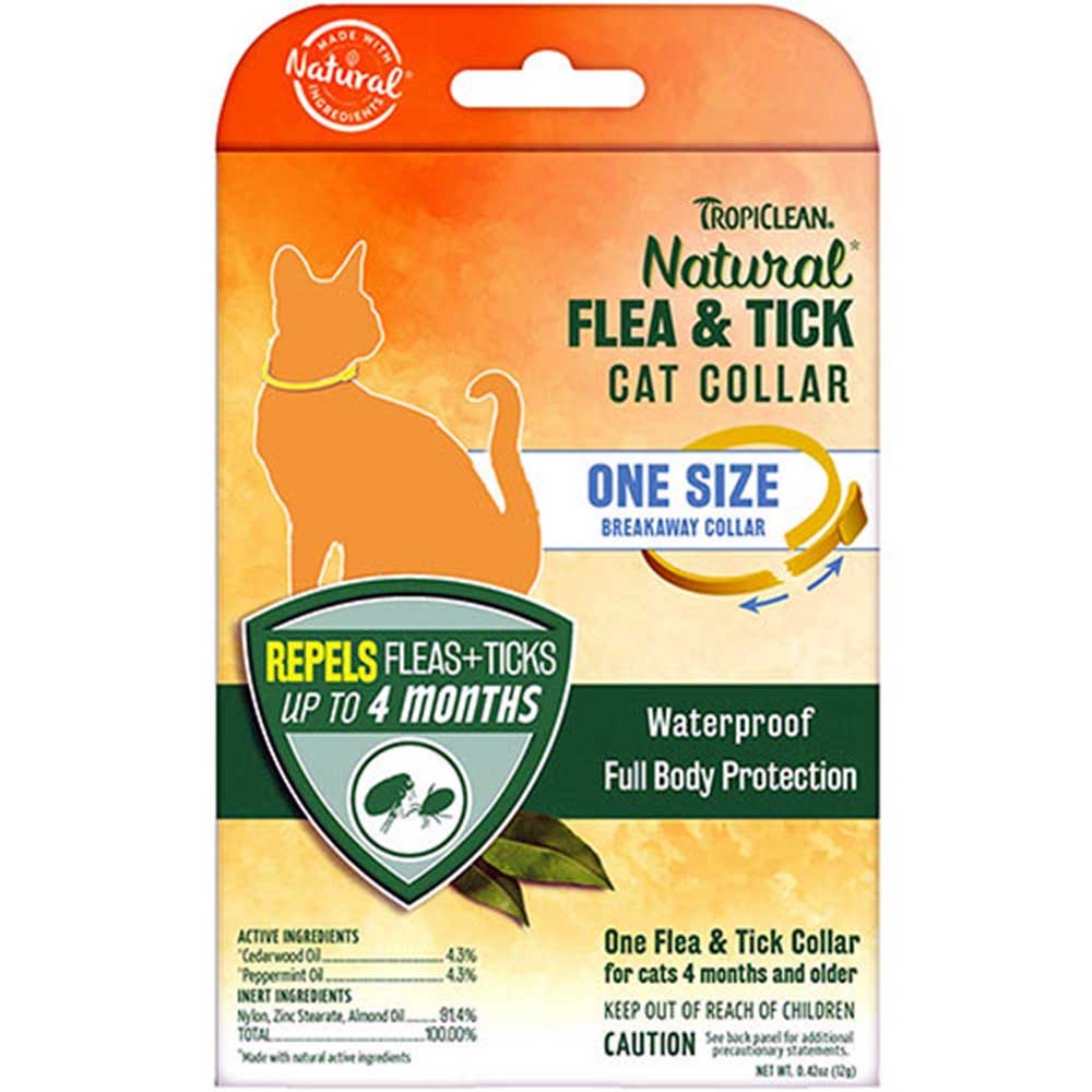 Tropiclean Natural Flea-Tick Cat Collar