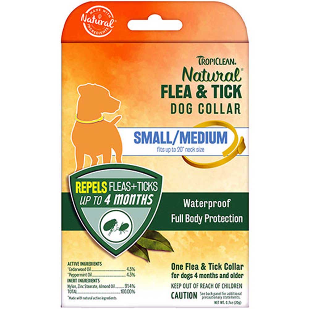 Tropiclean Natural Flea & Tick Collar For Dogs