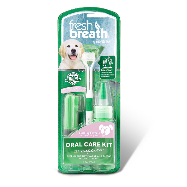 Tropiclean Fresh Breath Puppy Oral Care Kit