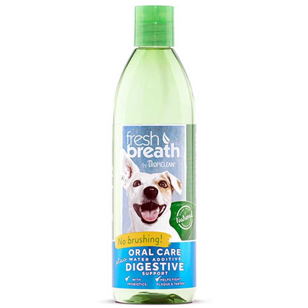 Tropiclean Fresh Breath Oral Care Water Additive Plus Digestive Support