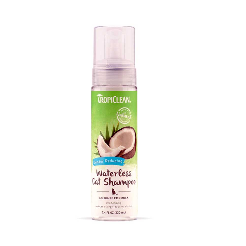 Tropiclean Dander Reducing Waterless Cat Shampoo