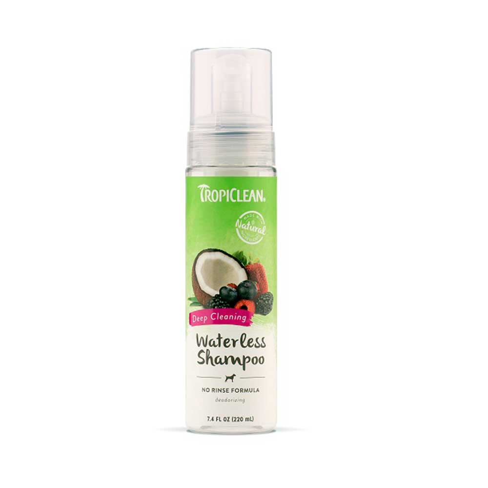 Tropiclean Deep Cleaning Waterless Pet Shampoo