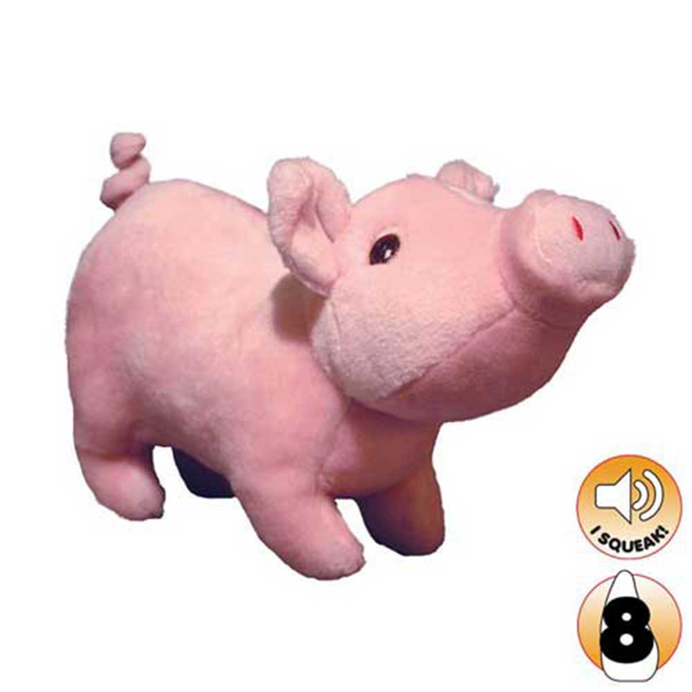 Mighty Farm Series Paisley Piglet Dog Toy