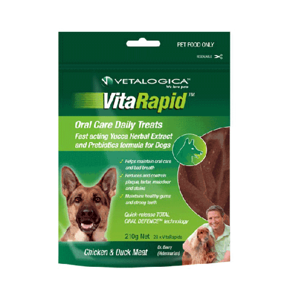 VitaRapid Dog Oral Care Treats 210g