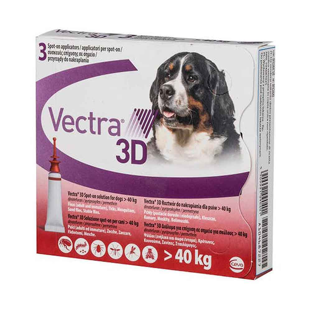 Vectra 3D For Large Dogs 25-40 kg (56-95 lbs)