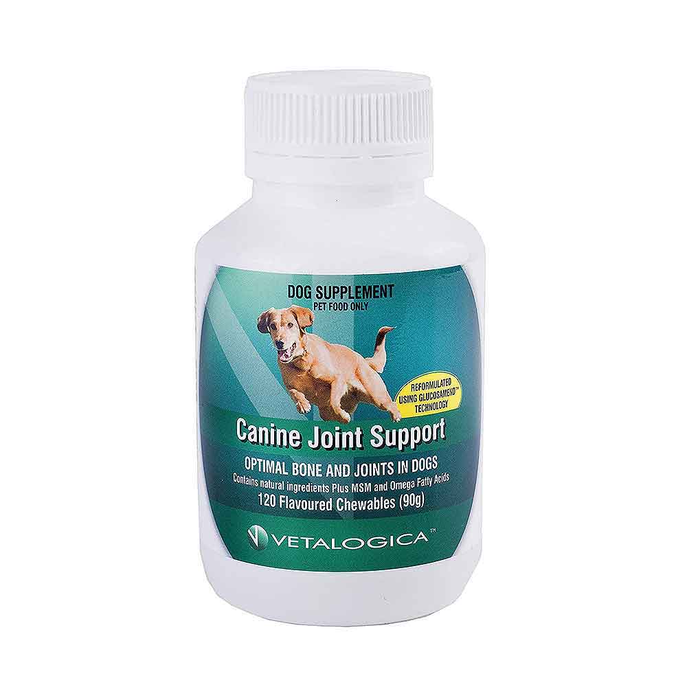 Vetalogica Canine Joint Support Chewables for Optimal Bone & Joints in Dogs - Dog Supplement