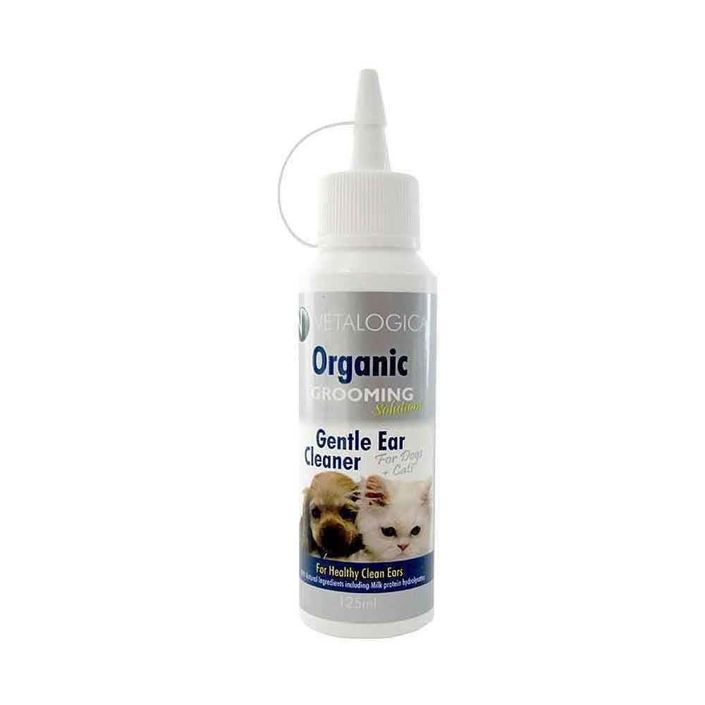 Vetalogica Organic Gentle Ear Cleaner Drops For Dogs & Cats, 125 ml