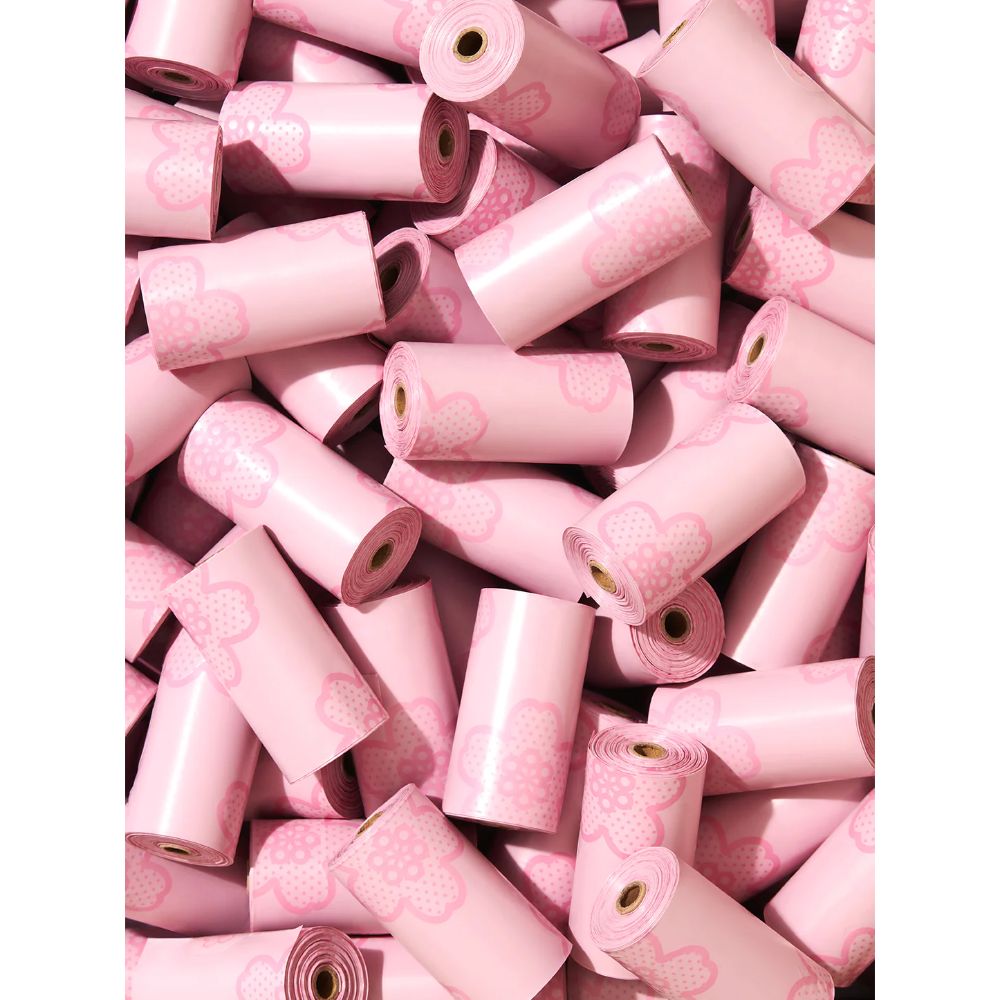 Vetreska Cherry Blossom Pet Poop Bags (20 Rolls)