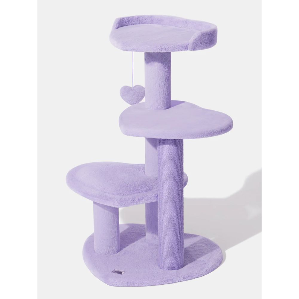 Vetreska Heartpurrple Cat Climber (Four Platforms)