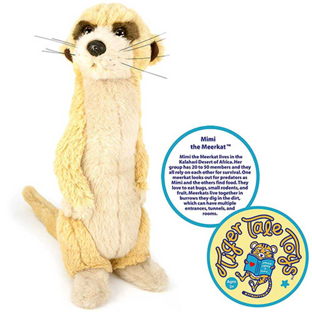 Viahart Mimi The Meekat | 12 Inch Stuffed Animal Plush | By Tiger Tale Toys