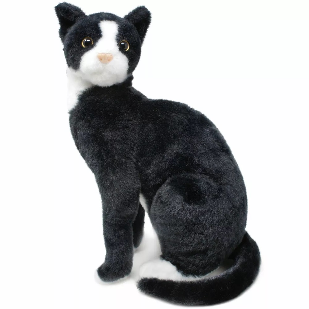 Viahart Tate The Tuxedo Cat 14 Inch Stuffed Animal Plush