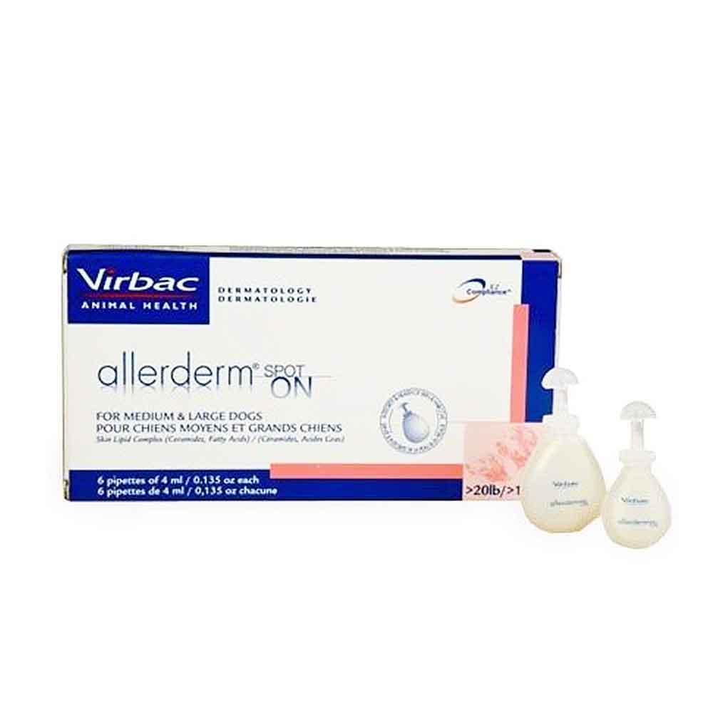 Virbac Allerderm Medium & Large Dogs 6Pk