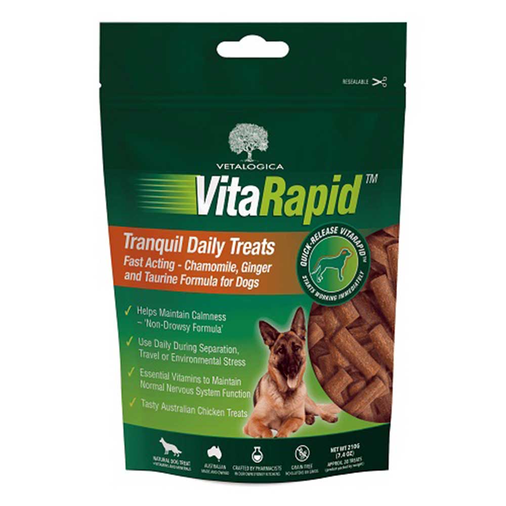 VitaRapid Dog Tranquil Treat 210g