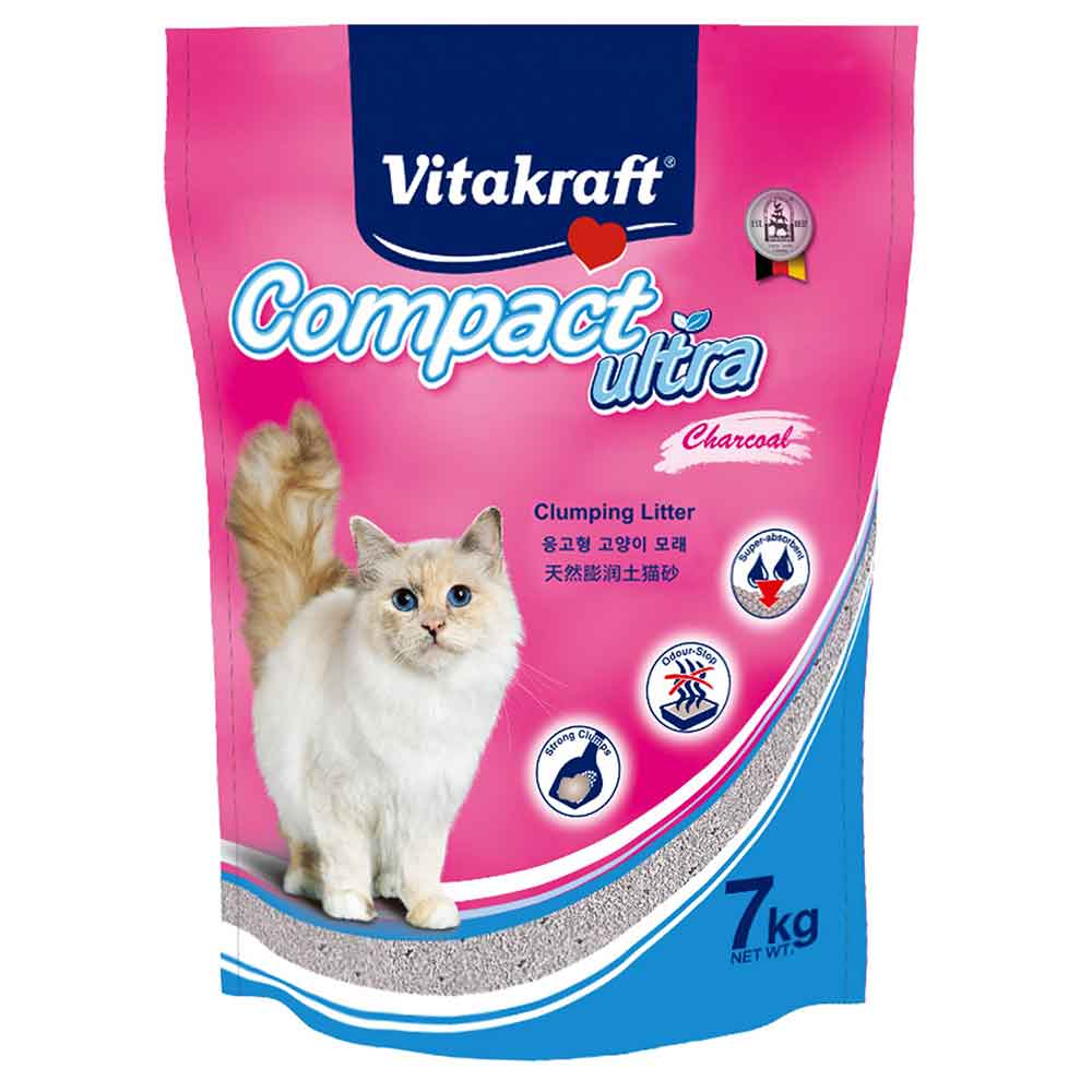 VitaKraft Compact Ultra Charcoal Cat Litter