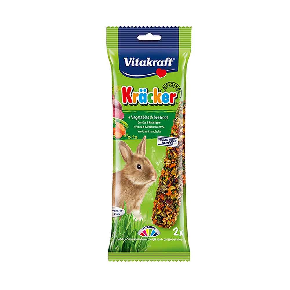 Vitakraft Kracker Vegetable Rabbit 2pcs