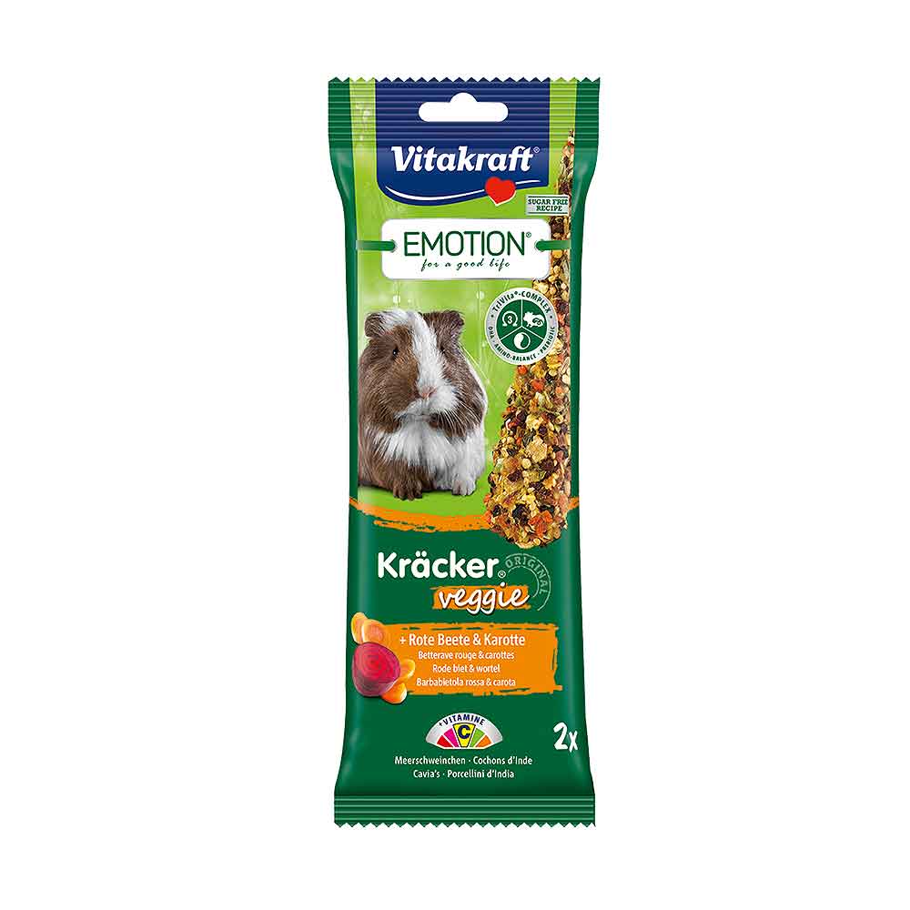 Vitakraft Kracker Veggie Guinea Pig 2pcs