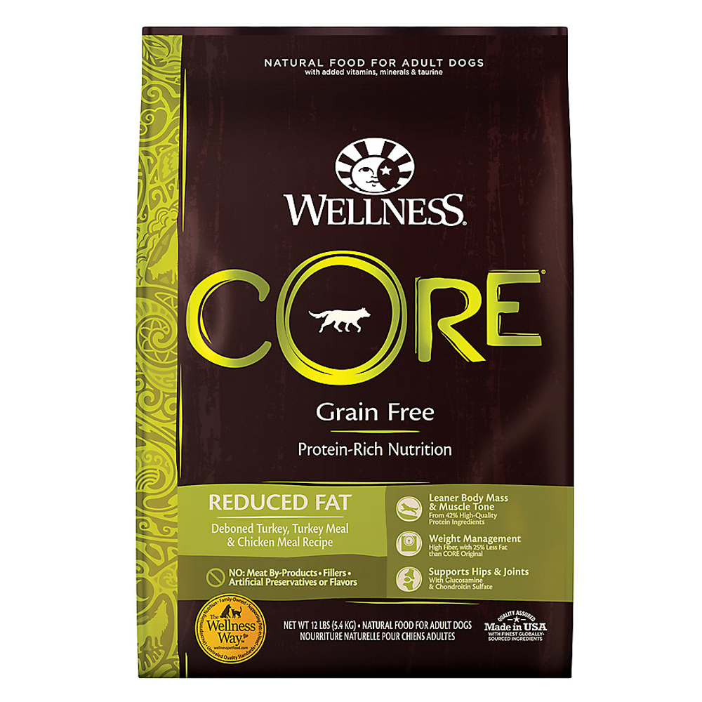 Wellness CORE Reduced Fat Dog Food 12lb