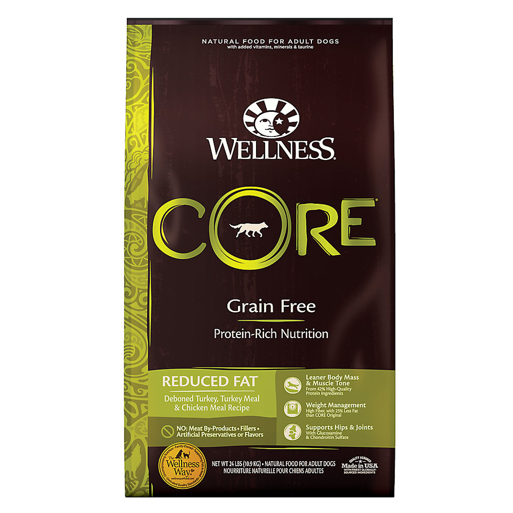 Wellness CORE Reduced Fat Dog Food 24lb