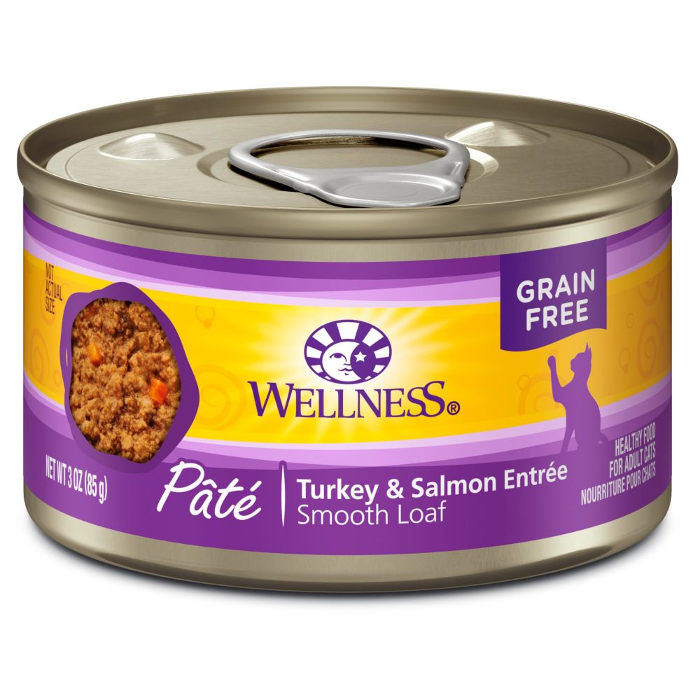 Wellness Complete Health Pate Turkey & Salmon Recipe Wet Canned Cat Food