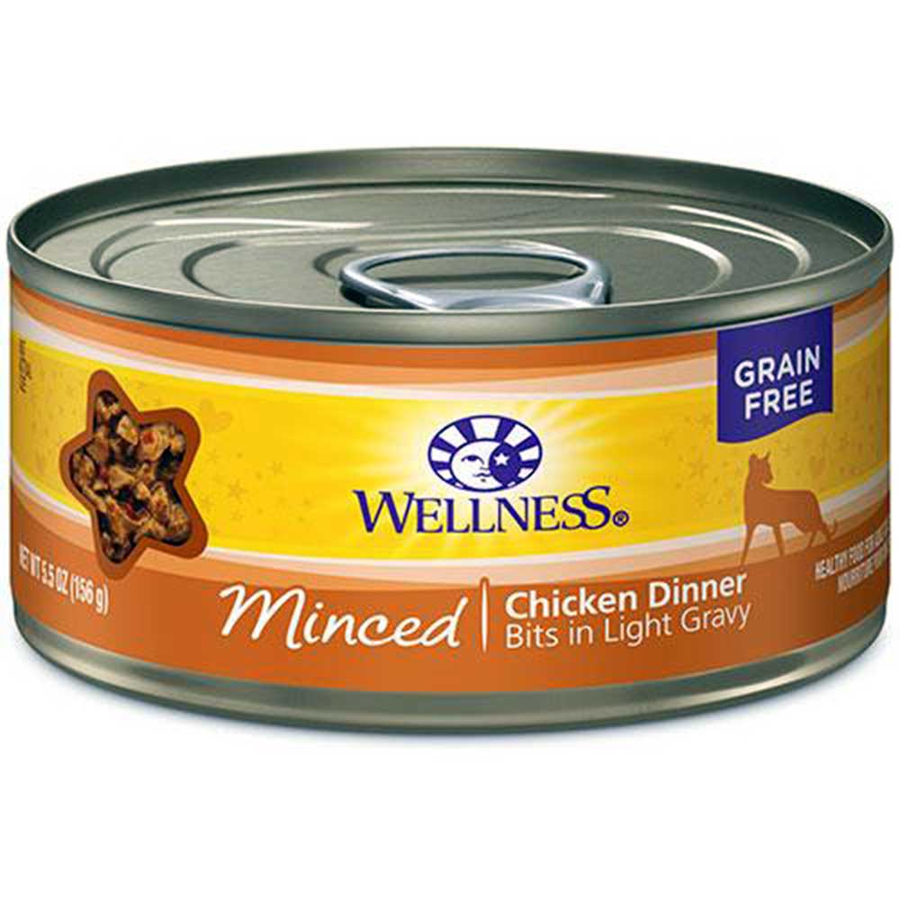 Wellness Complete Health Minced Chicken Dinner Canned Wet Cat Food