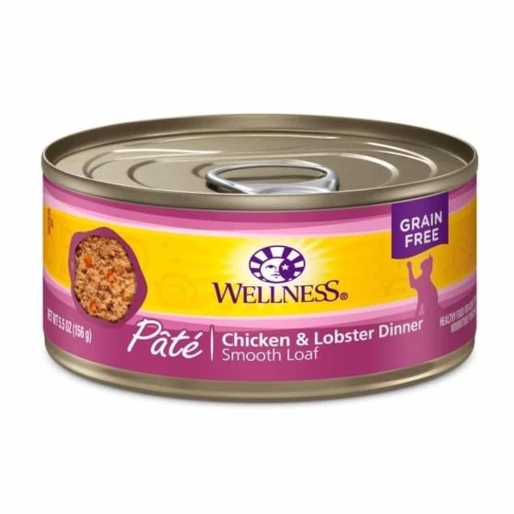 Wellness Complete Health Pate Chicken & Lobster Recipe Wet Canned Cat Food