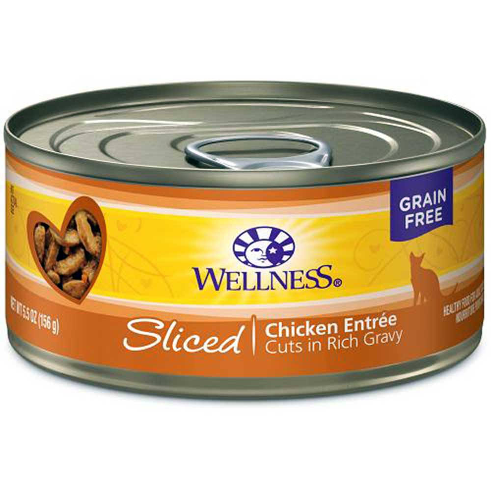 Wellness Complete Health Sliced Chicken Entrée Canned Wet Cat Food