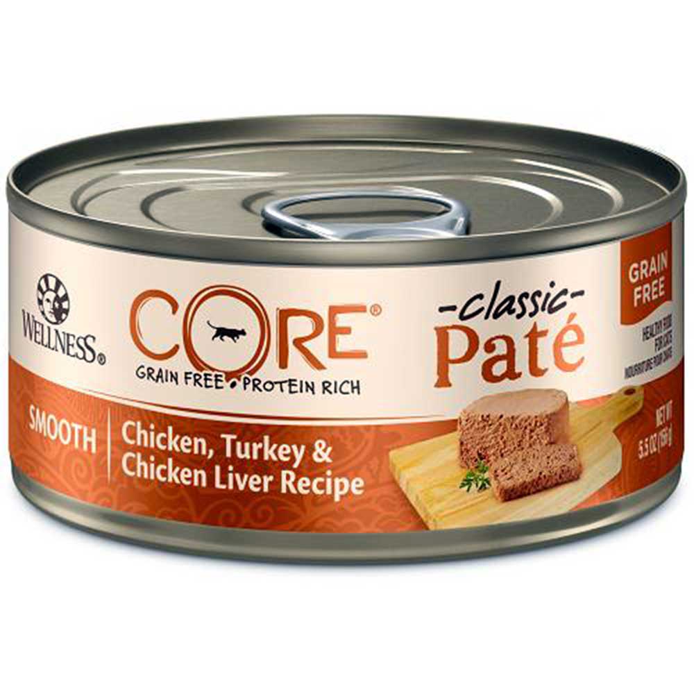 Wellness CORE Pate Chicken, Turkey & Chicken Liver Wet Canned Cat Food